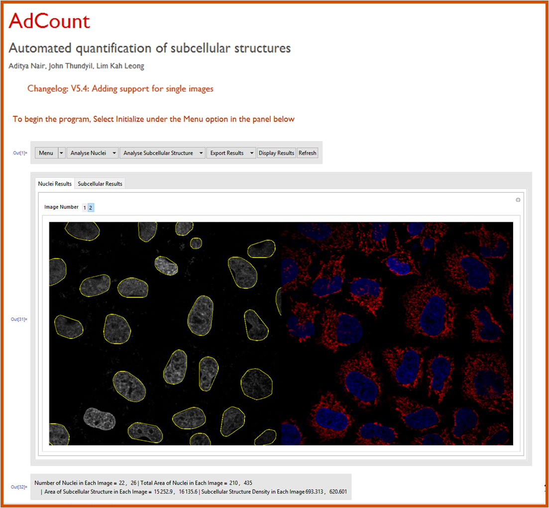 AdCount Interface
